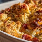 Everything Bagel Breakfast Casserole