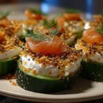 Everything Bagel Cucumber Bites