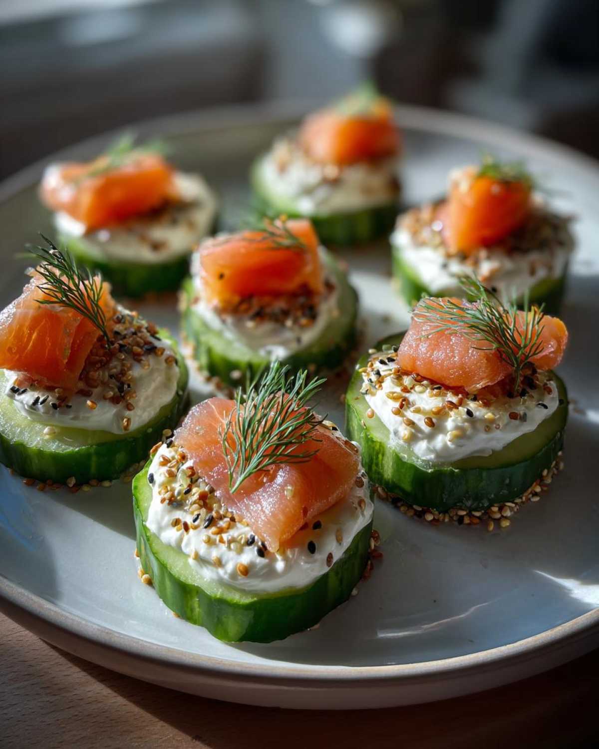 Everything Bagel Cucumber Bites - detail 2