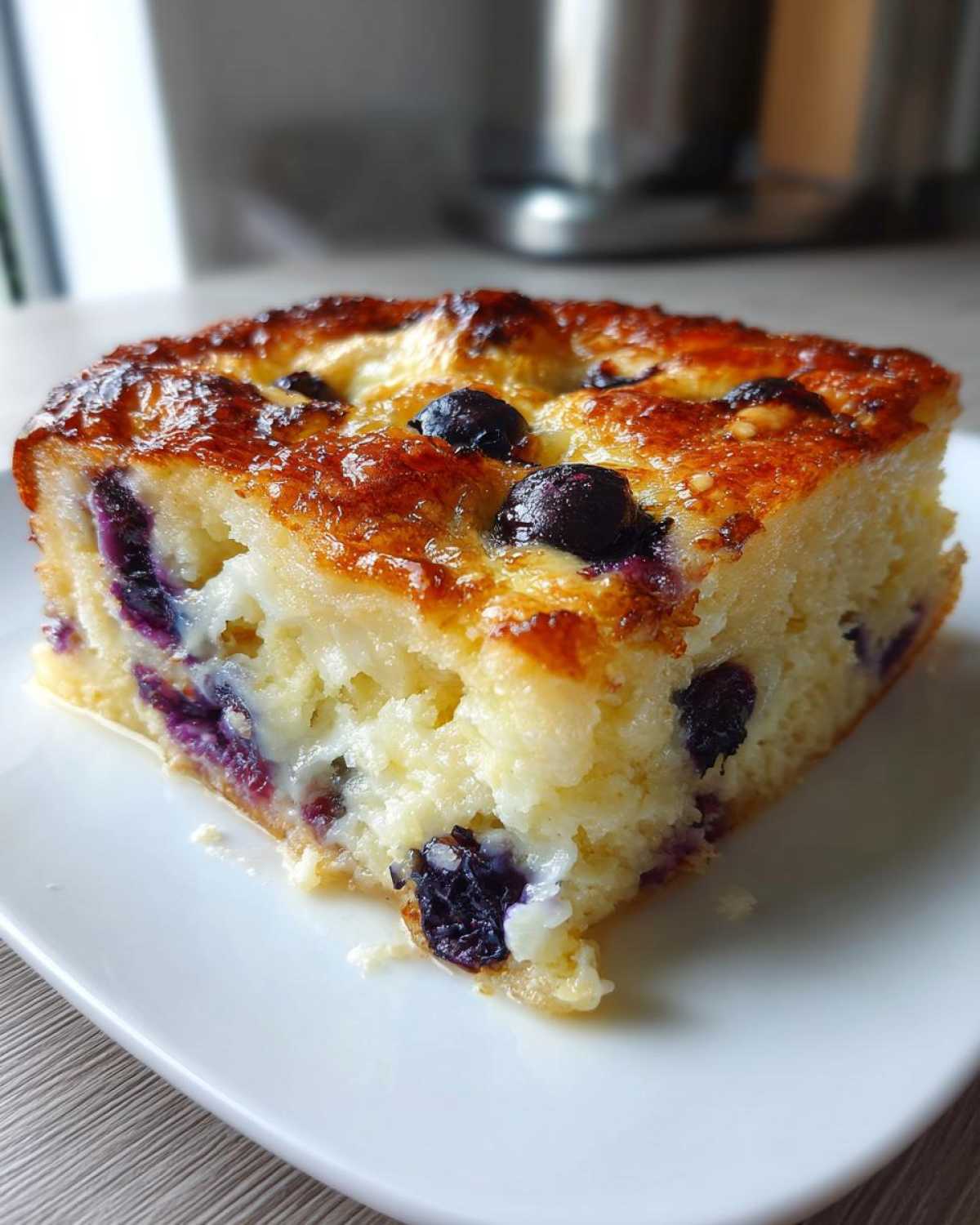 Fluffy Blueberry Banana Pancake Bake - detail 1