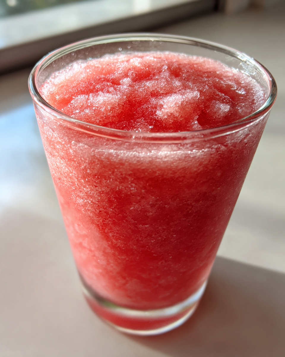 Frozen Cherry Limeade Slush - detail 1