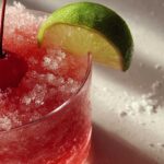 Frozen Cherry Limeade Slush