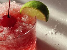Frozen Cherry Limeade Slush