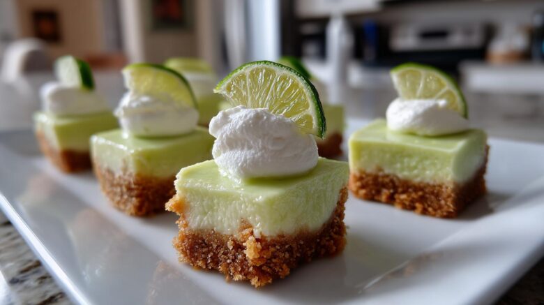 Frozen Key Lime Pie Bites