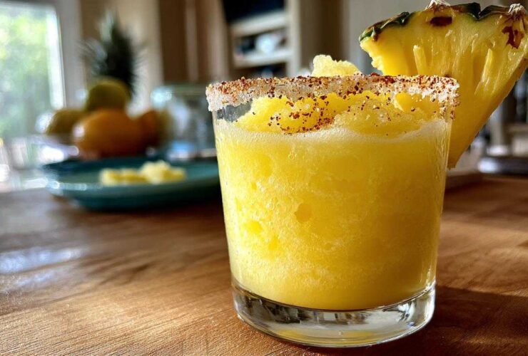 Frozen Pineapple Margaritas