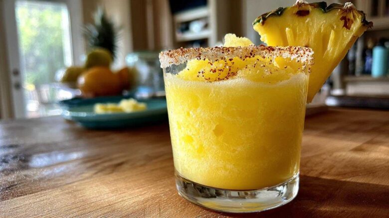 Frozen Pineapple Margaritas