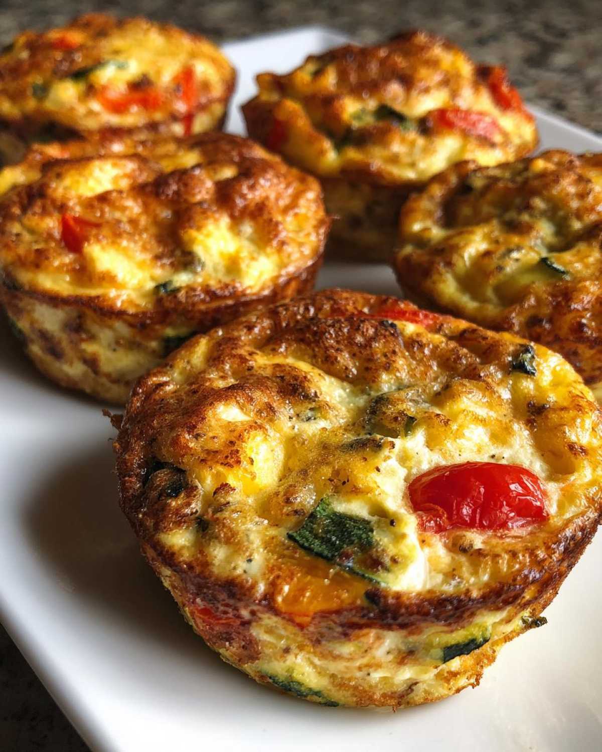 Garden Veggie Frittata Muffins - detail 3