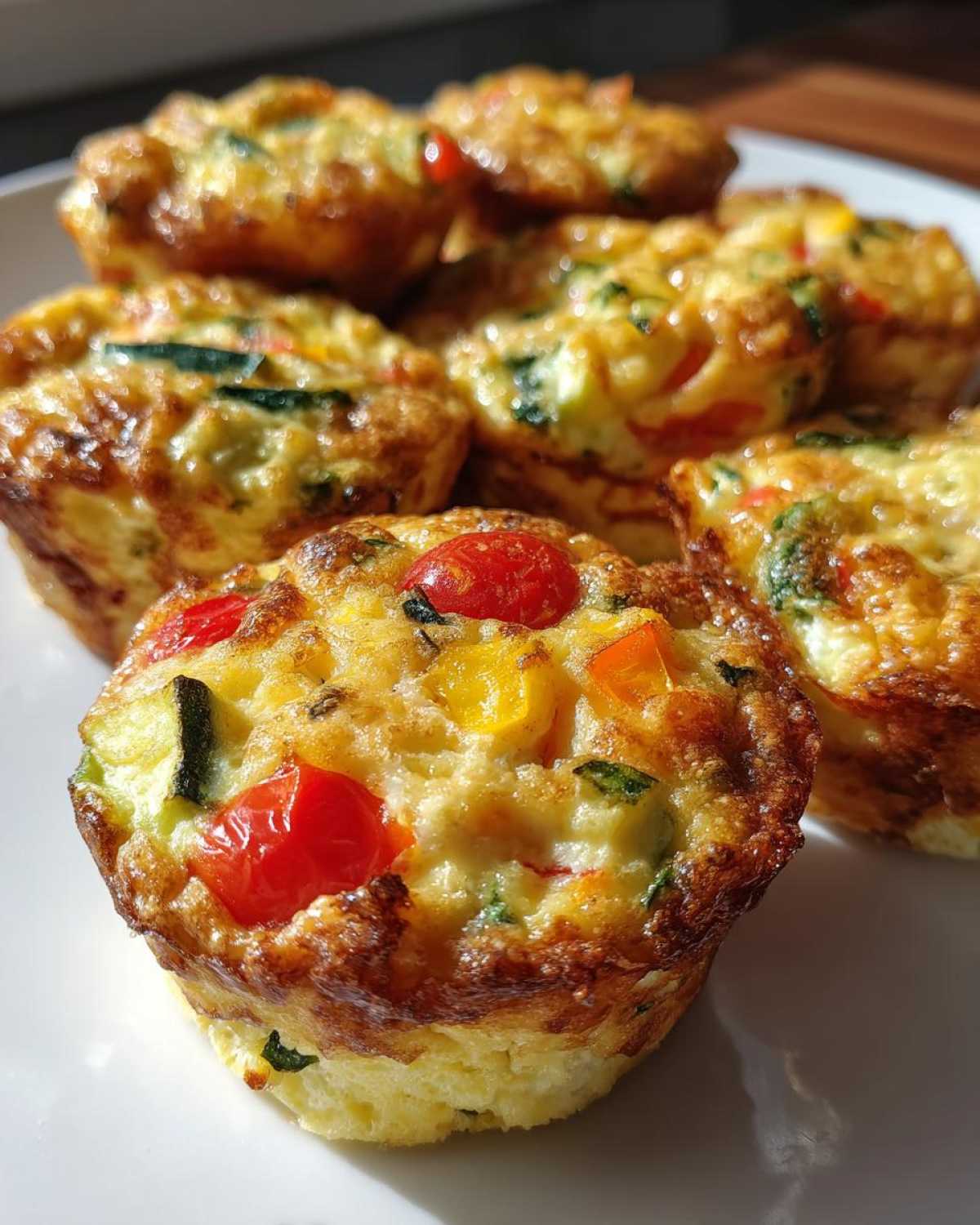 Garden Veggie Frittata Muffins - detail 4
