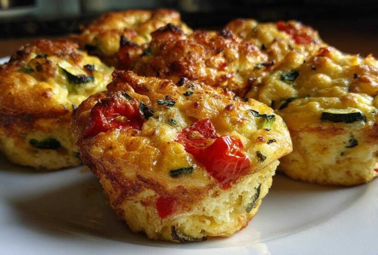 Garden Veggie Frittata Muffins