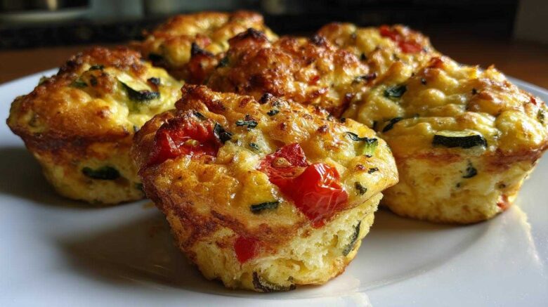 Garden Veggie Frittata Muffins