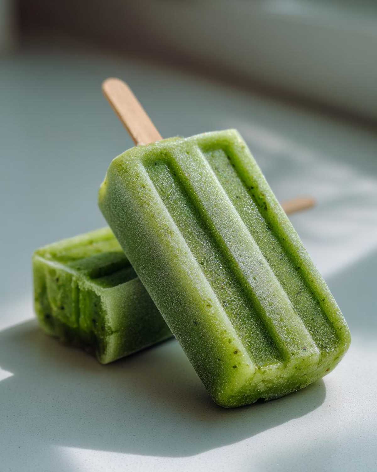 Green Smoothie Breakfast Popsicles - detail 1