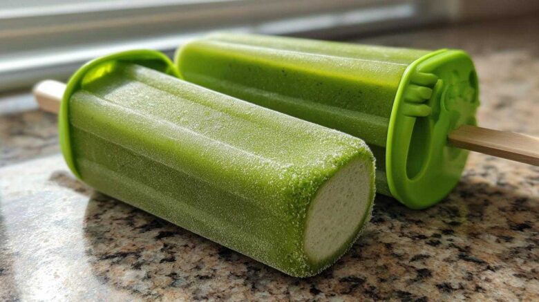 Green Smoothie Breakfast Popsicles