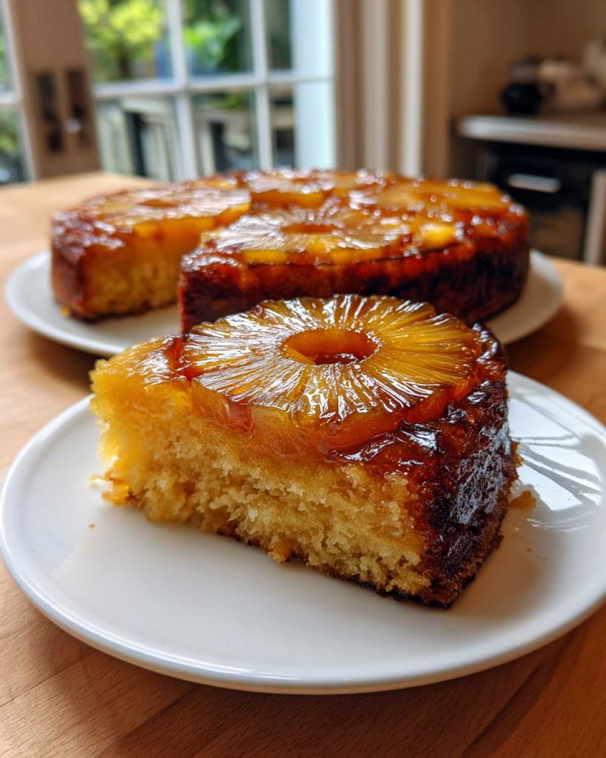 Grilled Pineapple Upside-Down Cake - detail 1