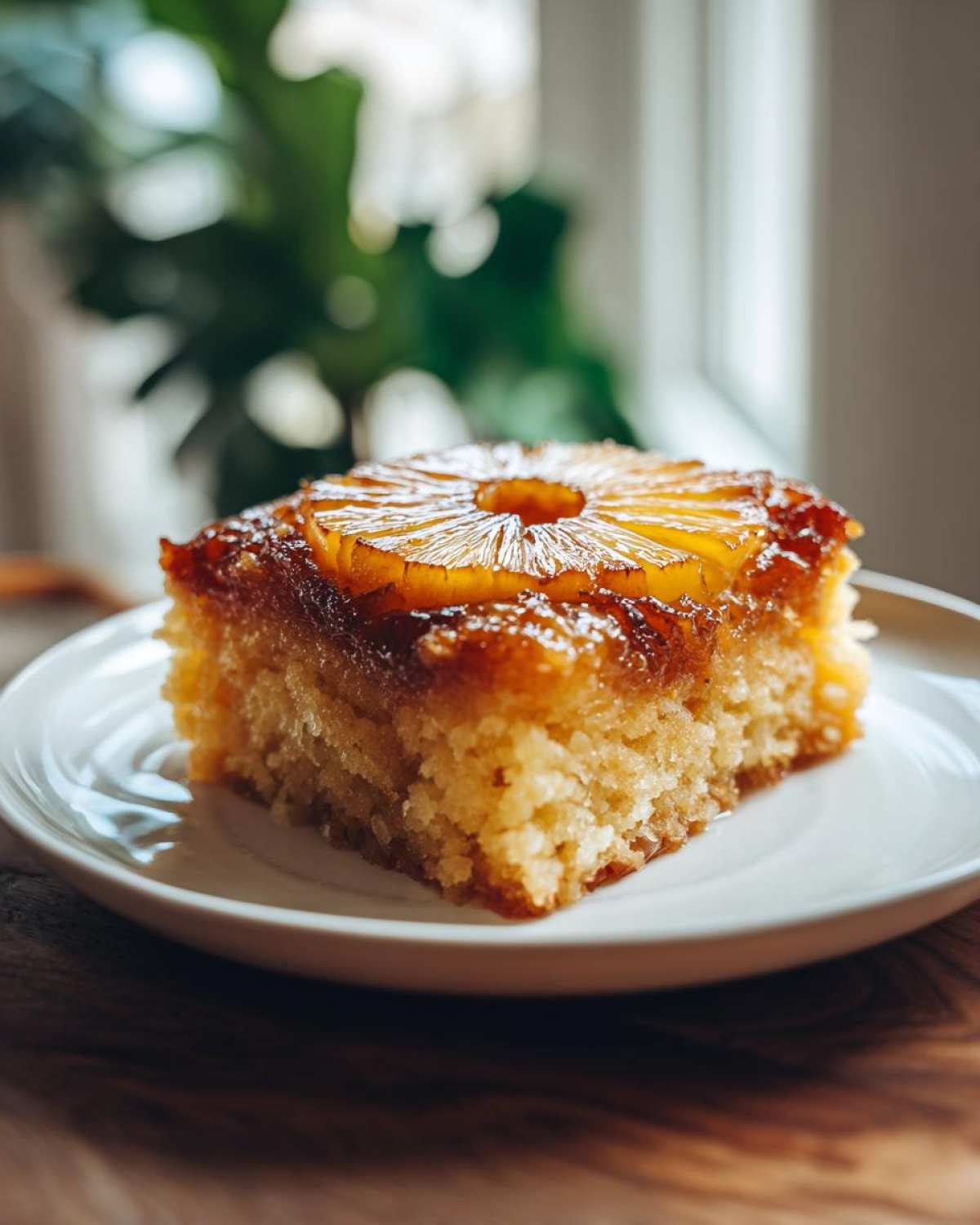 Grilled Pineapple Upside-Down Cake - detail 3