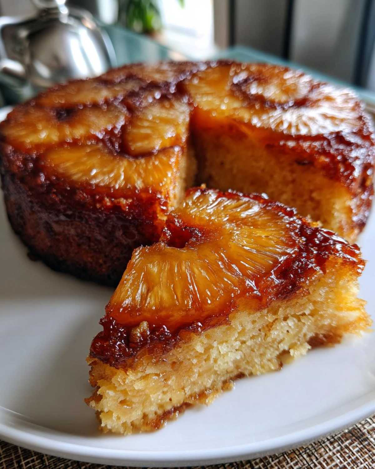 Grilled Pineapple Upside-Down Cake - detail 4