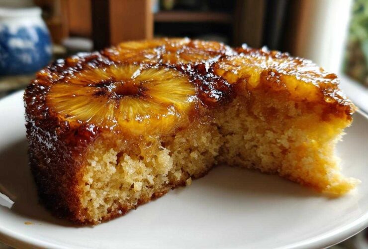 Grilled Pineapple Upside-Down Cake