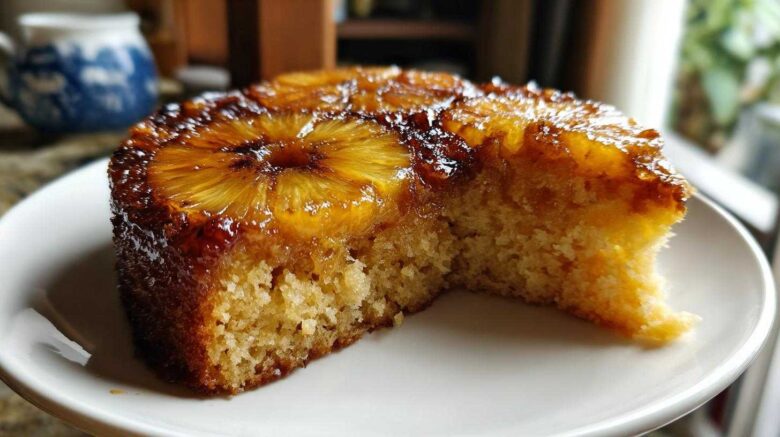 Grilled Pineapple Upside-Down Cake