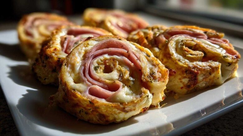 Ham & Cheese Pinwheel Bites