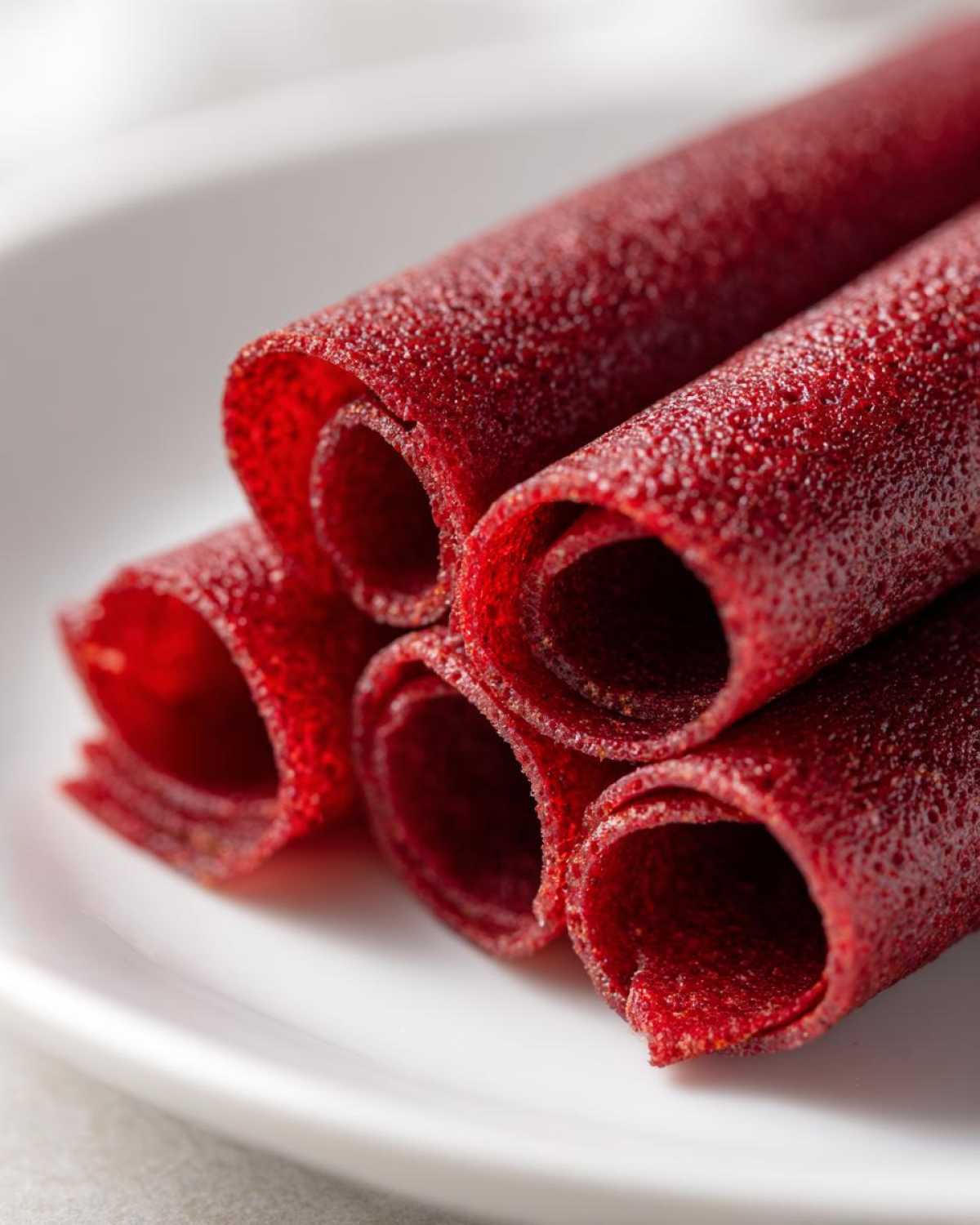 Homemade Fruit Leather Rolls - detail 4