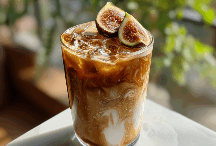 Honey Fig Iced Latte