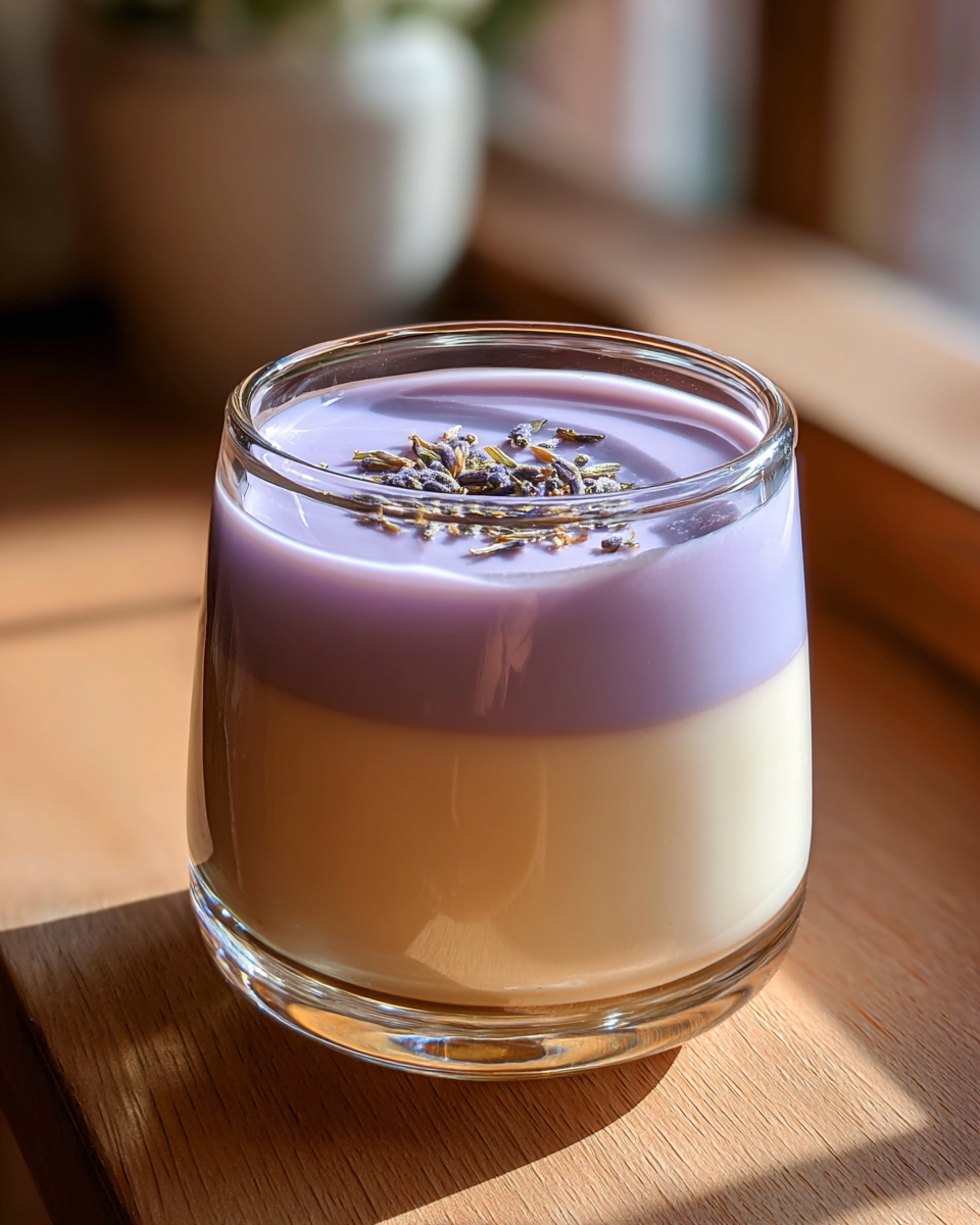 Honey Lavender Panna Cotta - detail 4