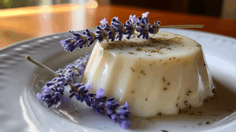 Honey Lavender Panna Cotta