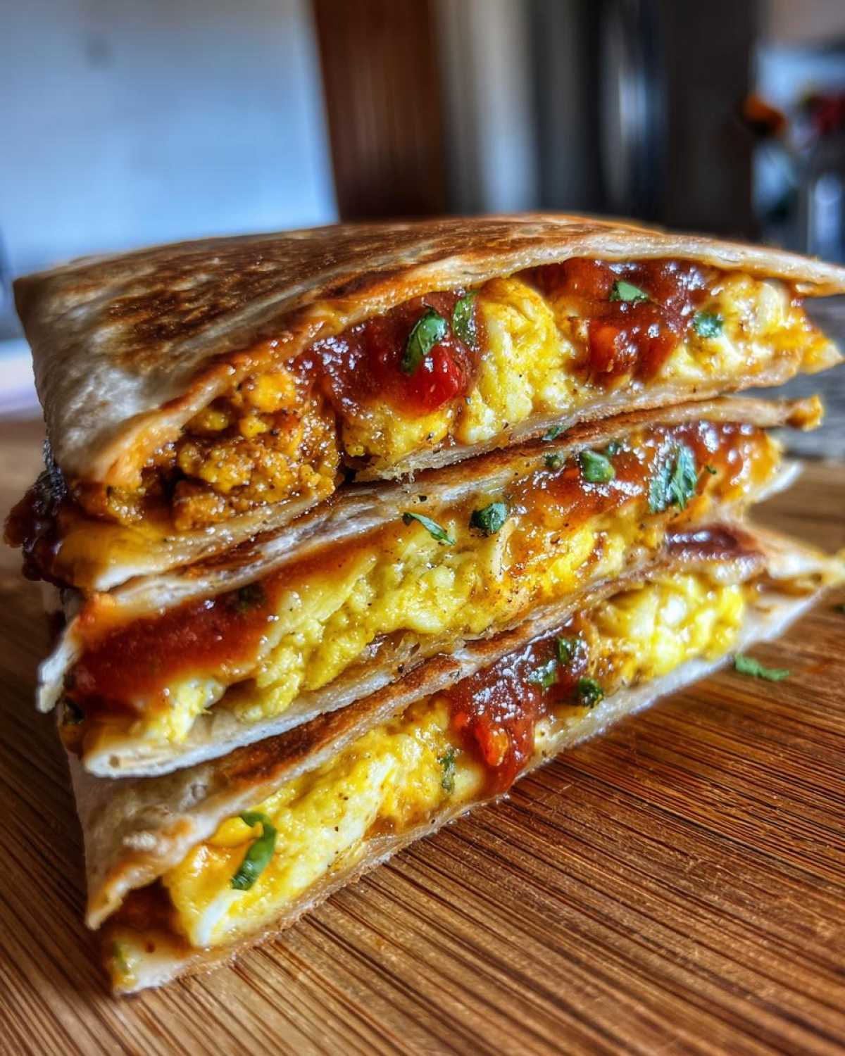 Huevos Rancheros Breakfast Quesadillas - detail 1