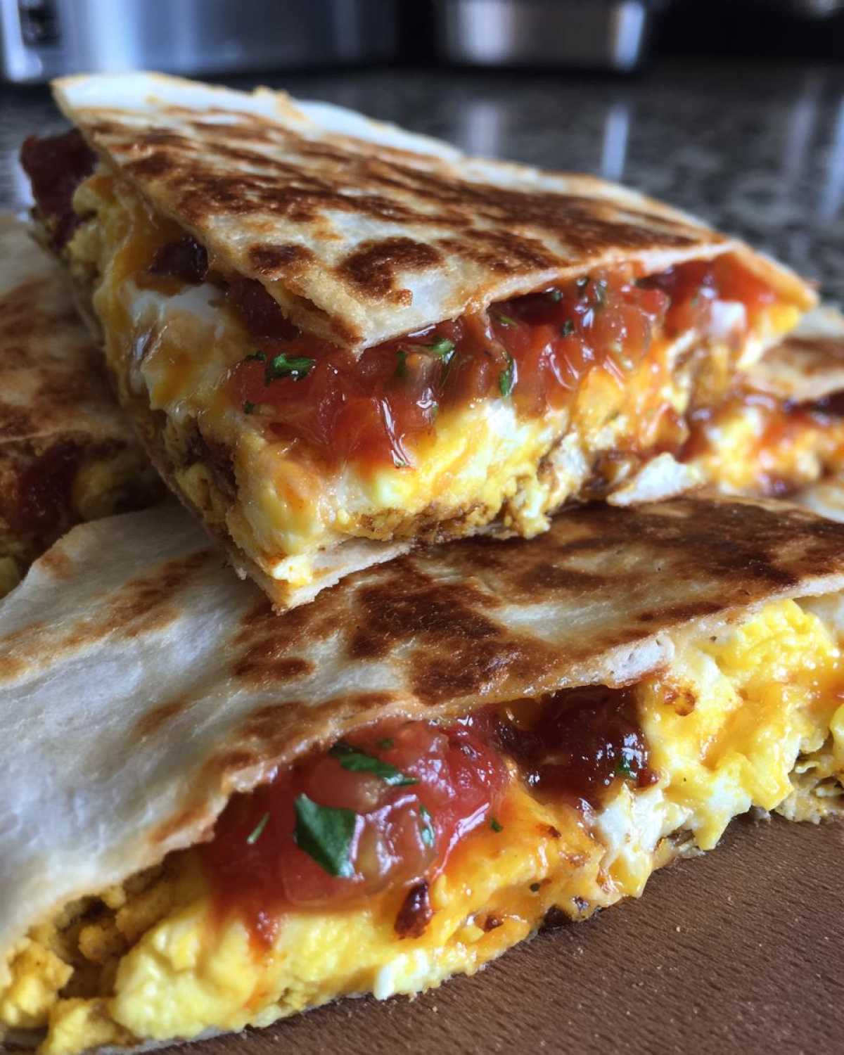 Huevos Rancheros Breakfast Quesadillas - detail 3