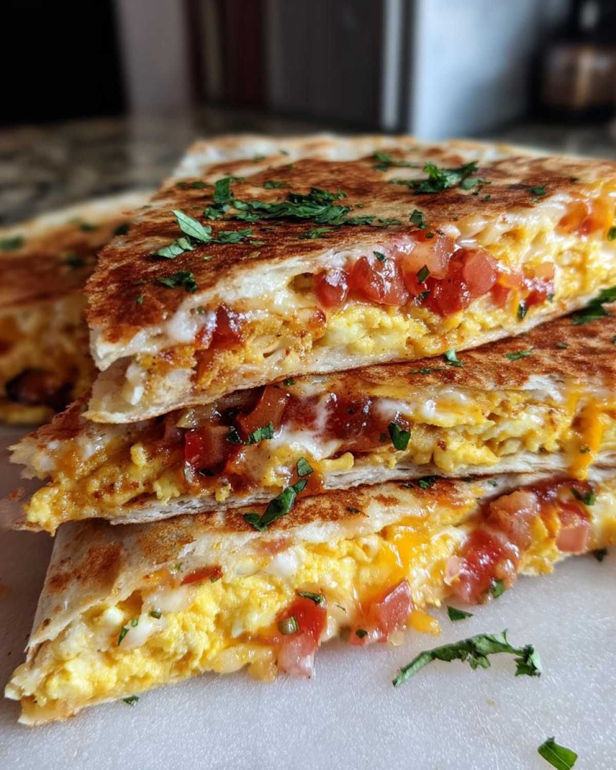 Huevos Rancheros Breakfast Quesadillas - detail 4