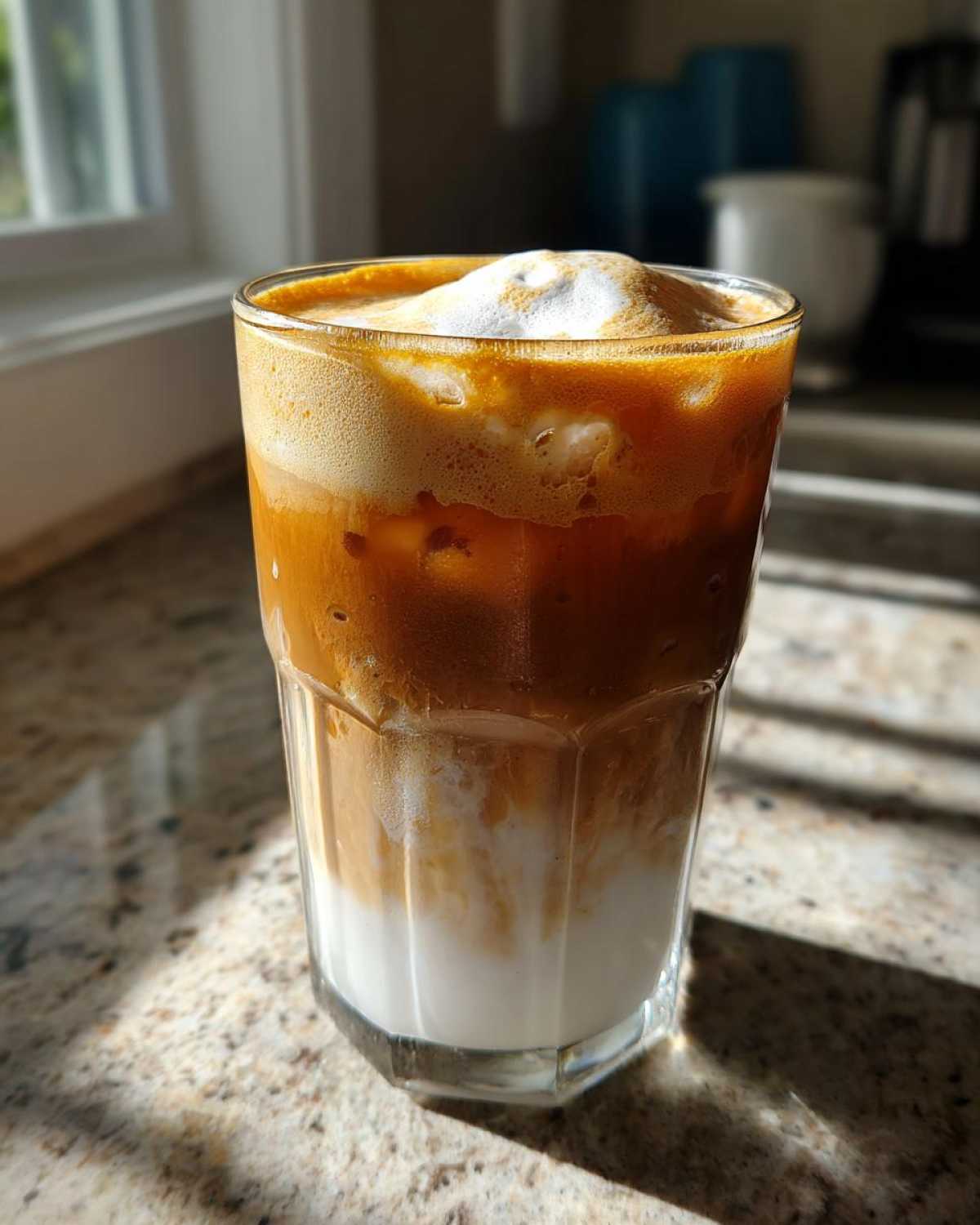 Iced Chai Latte with Pumpkin Cold Foam - detail 1