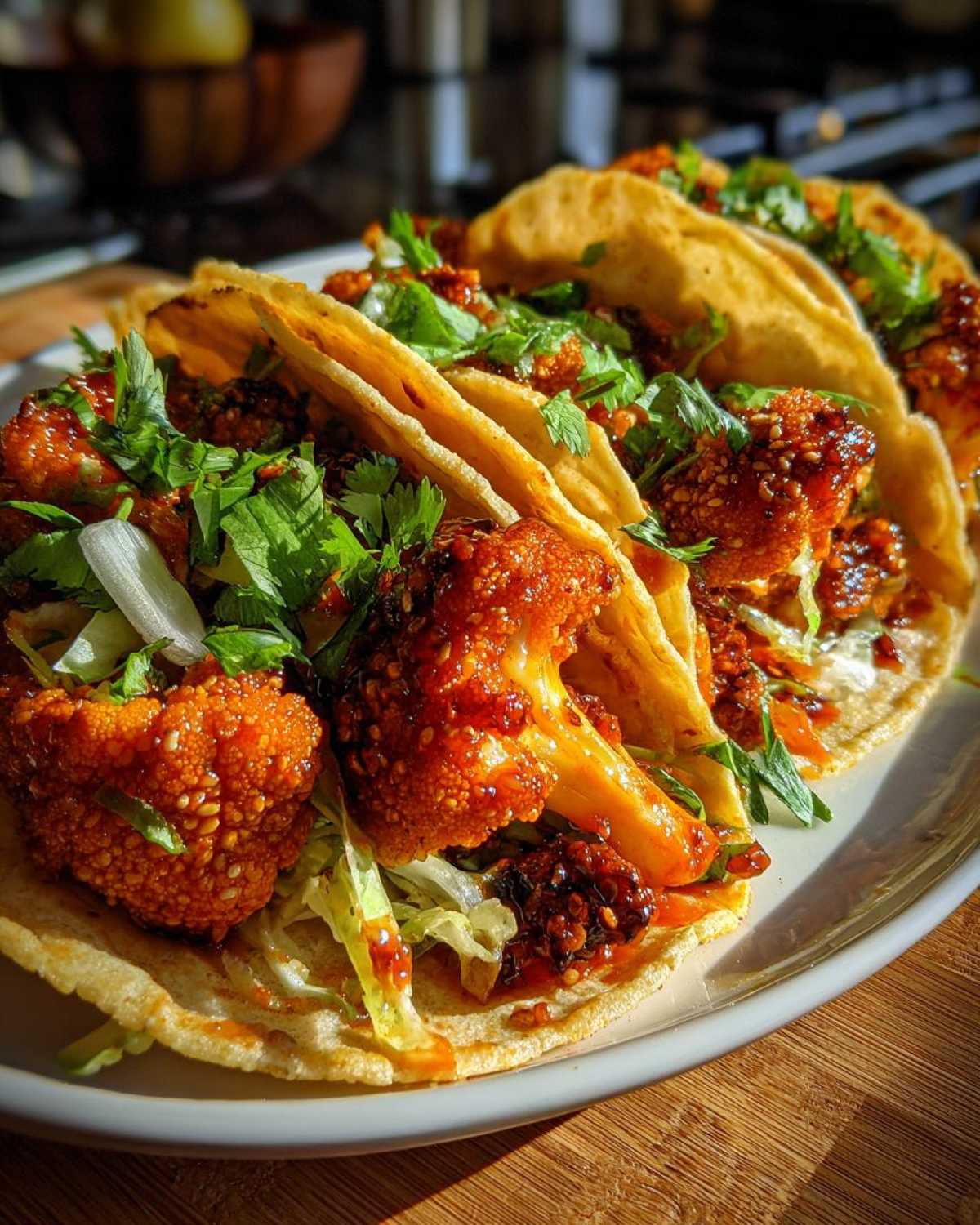 Korean BBQ Cauliflower Tacos - detail 1