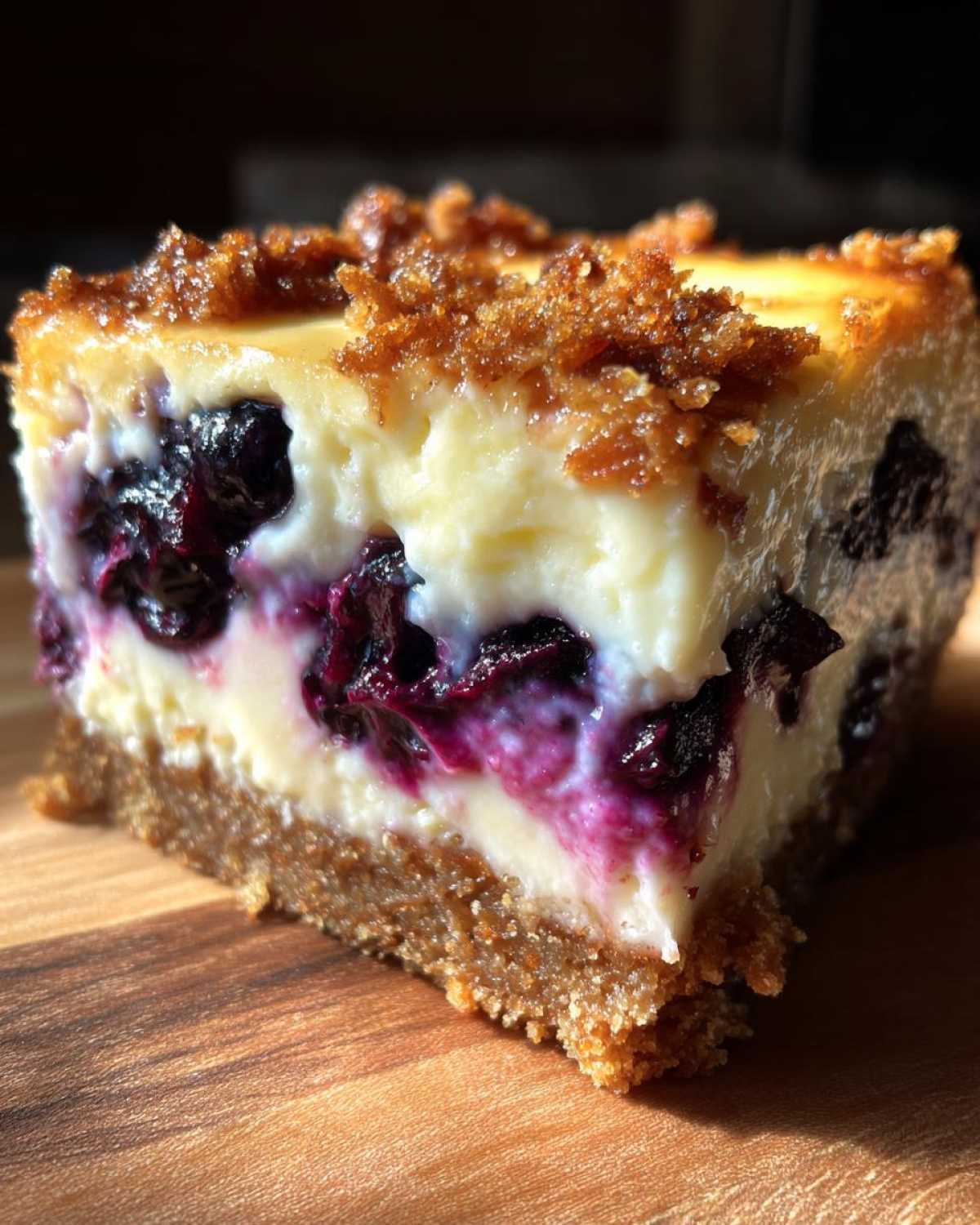 Lemon Blueberry Cheesecake Bars - detail 1