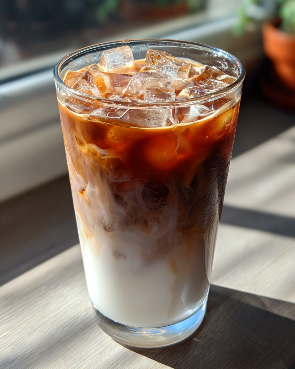 London Fog Iced Latte - detail 2