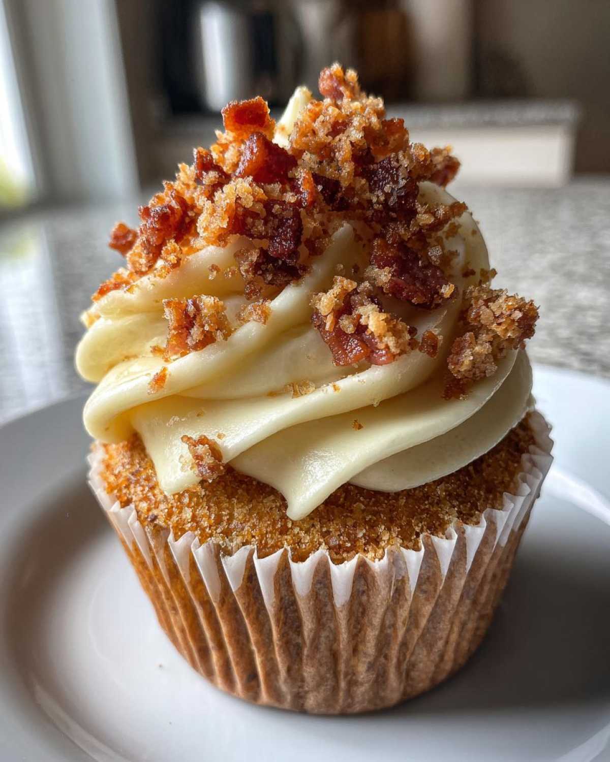 Maple Bacon Cupcakes - detail 4