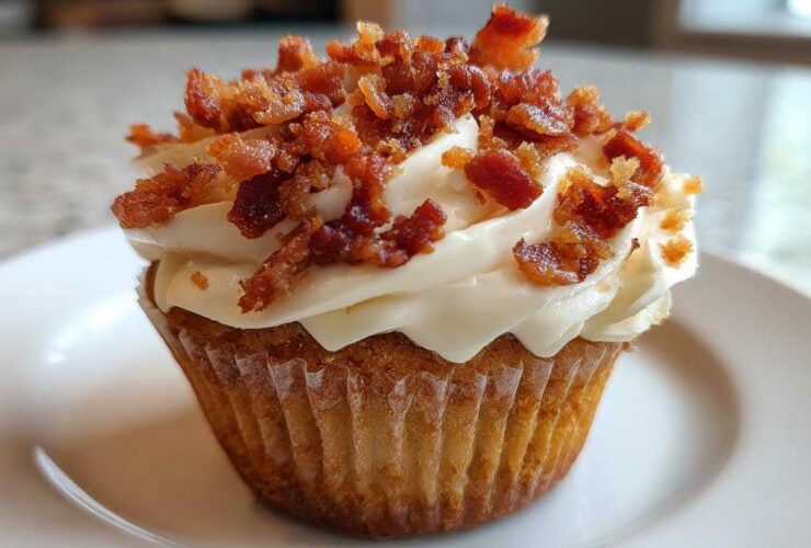 Maple Bacon Cupcakes