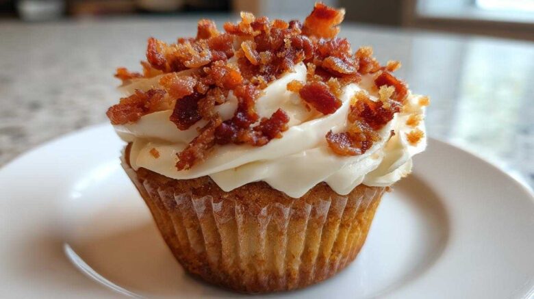 Maple Bacon Cupcakes