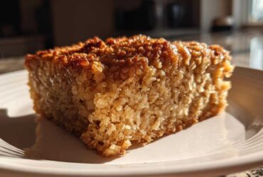 Maple Brown Sugar Oatmeal Bake