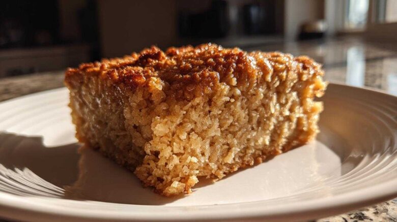 Maple Brown Sugar Oatmeal Bake