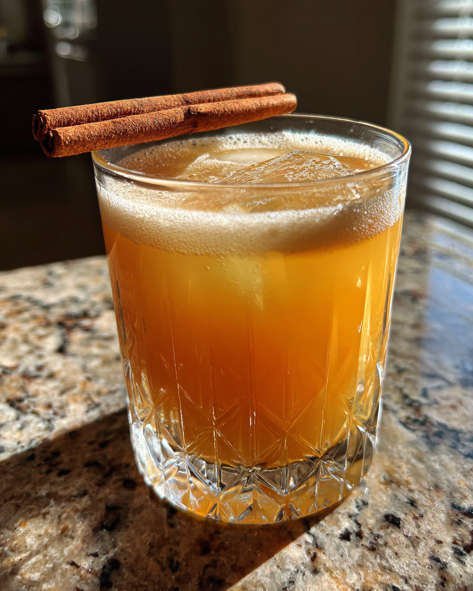 Maple Cinnamon Whiskey Sour - detail 2
