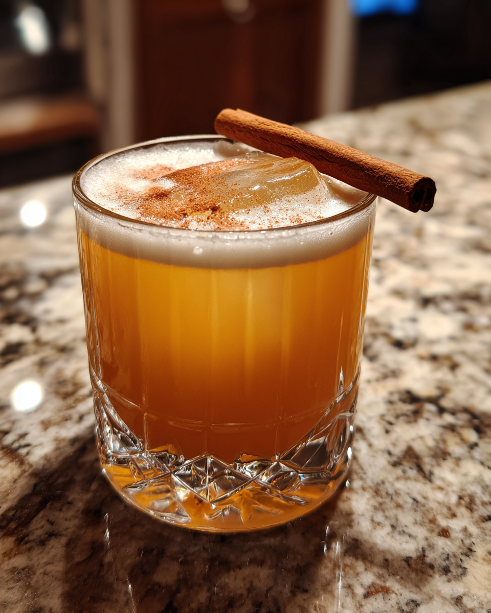 Maple Cinnamon Whiskey Sour - detail 4