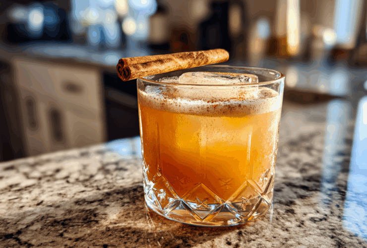 Maple Cinnamon Whiskey Sour