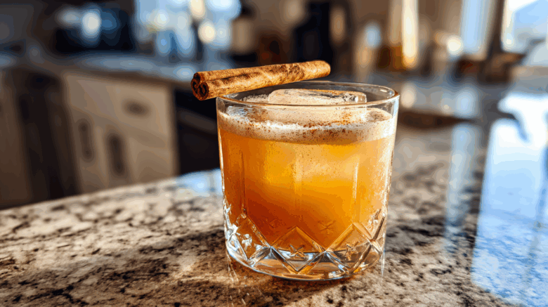Maple Cinnamon Whiskey Sour