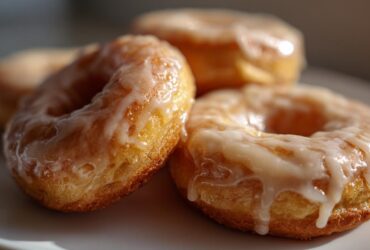 Maple Glazed Pumpkin Donuts