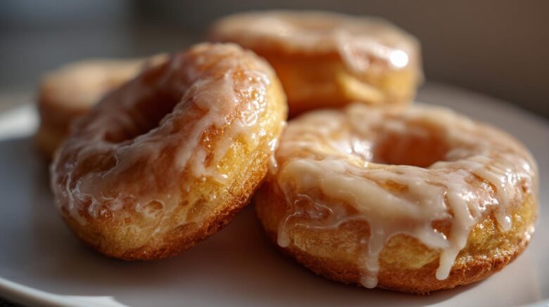 Maple Glazed Pumpkin Donuts