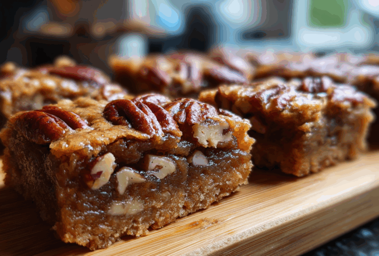 Maple Pecan Blondies