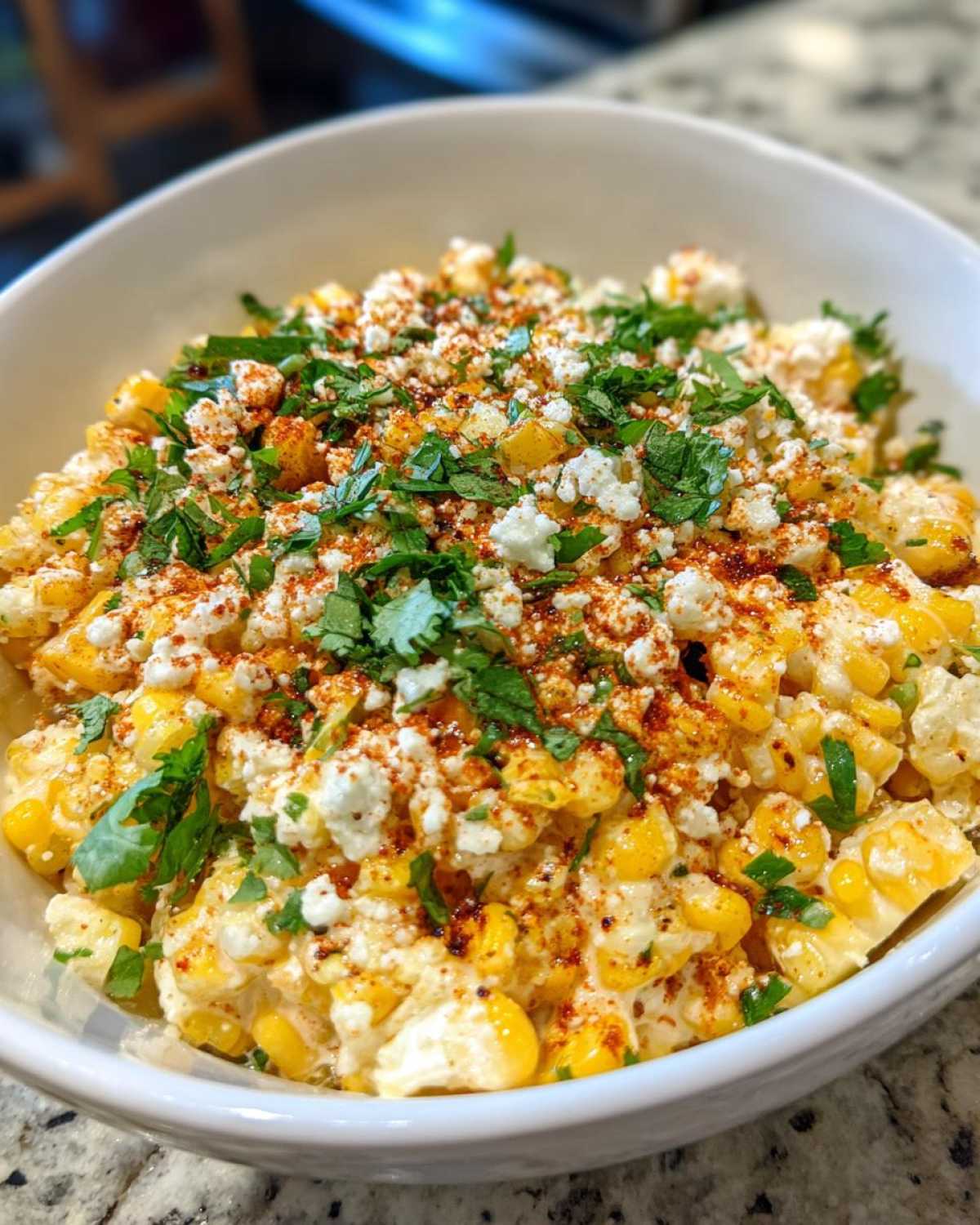 Mexican street corn salad - detail 1