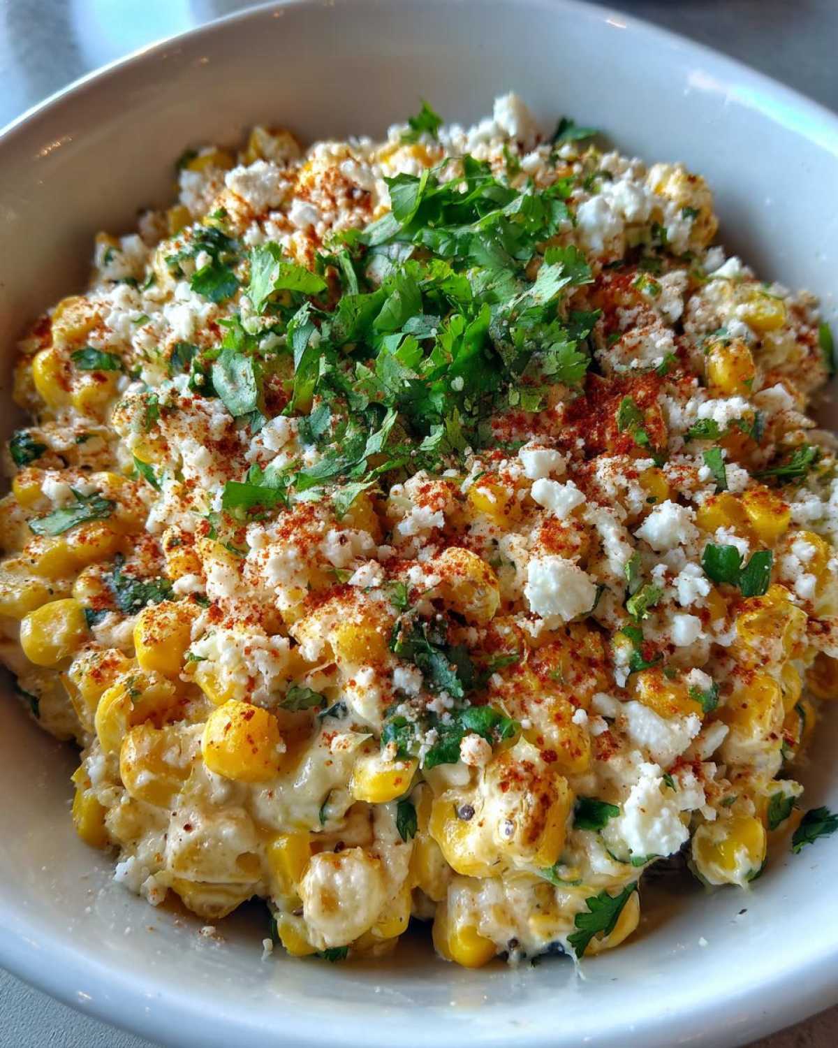 Mexican street corn salad - detail 2
