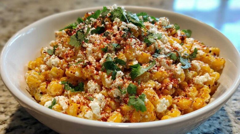 Mexican street corn salad