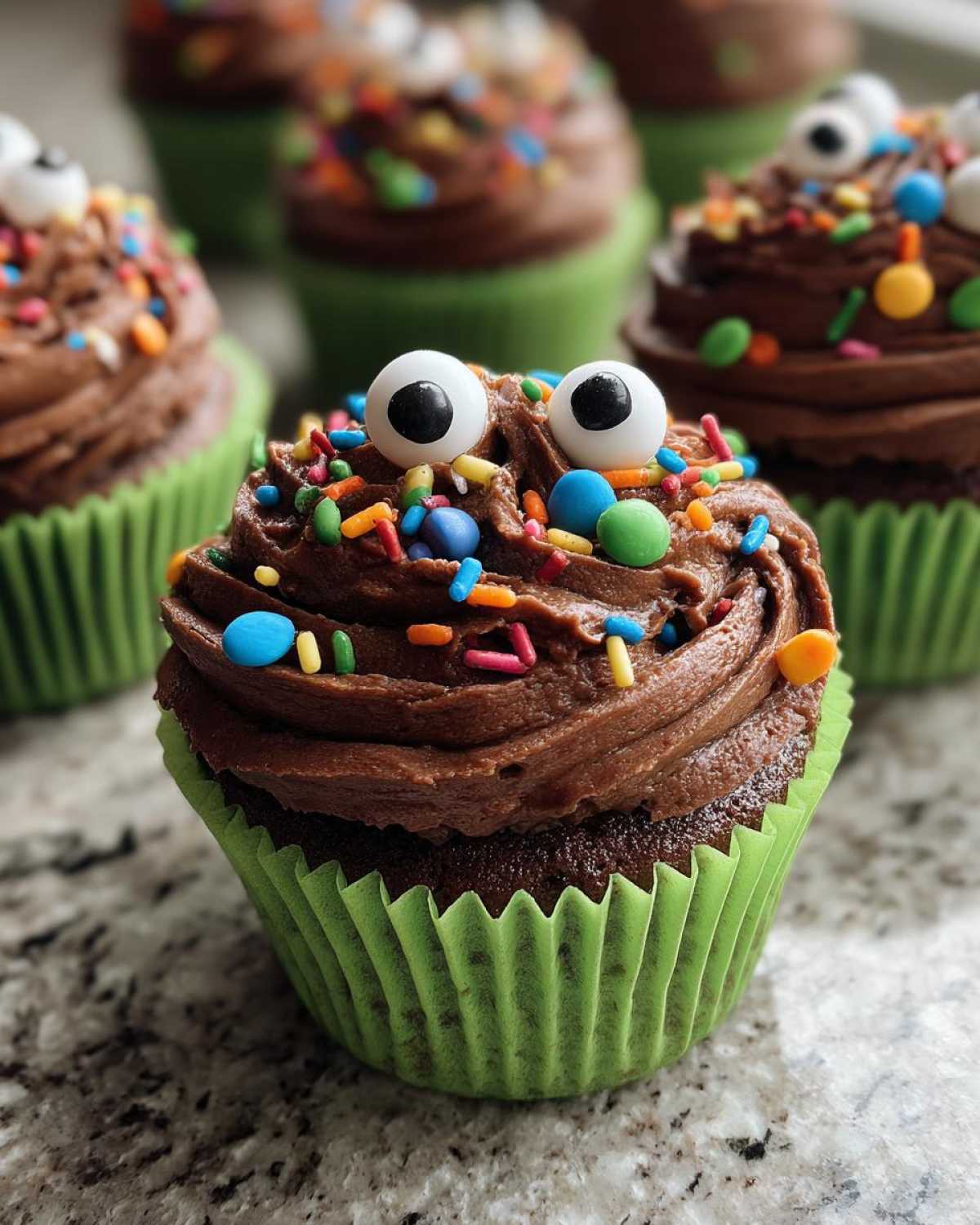 Monster Mash Halloween Cupcakes - detail 1