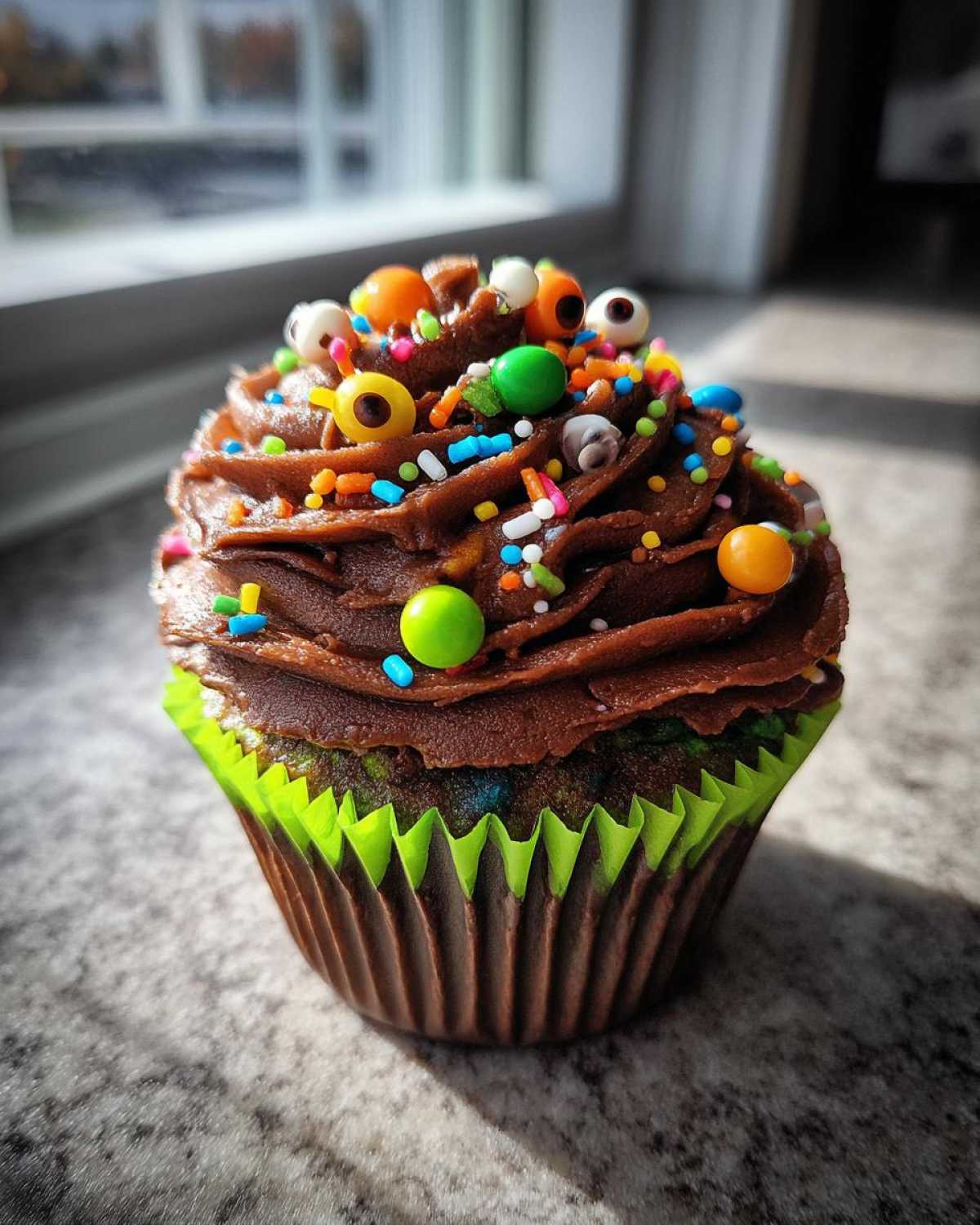 Monster Mash Halloween Cupcakes - detail 2